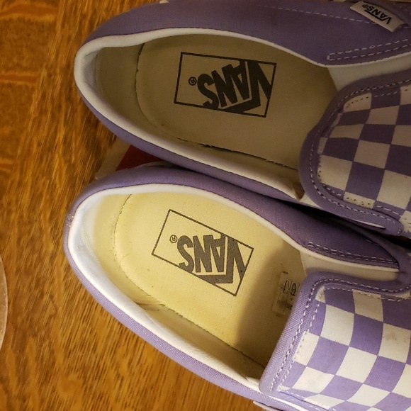 Vans lilac checkerboard - Picture 3 of 17